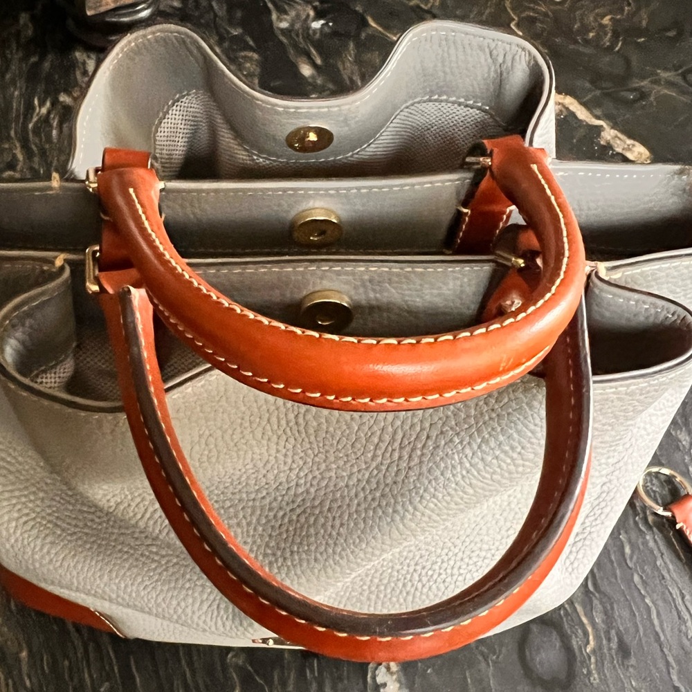 Dooney & Bourke Pebbled Leather Brenna Satchel - NEW - Picture 13 of 15